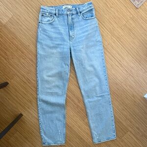 Abercrombie & Fitch Light Blue Straight Leg Jeans